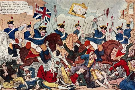 Peterloo- verilöylyn vaikutus Britannian työväenliikkeen kehitykseen 1800-luvulla